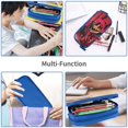 thumbnail image 5 of Hazbin Hotel Big Capacity Pencil Case, Aesthetic Pen Pouch Storage Bag, Office Supplies Organizer, Pen Cases Pencil Bag with Multiple Compartments, 5 of 7