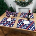 thumbnail image 2 of Fall Decor Kitchen Placemat Of Place Independence Dining Kitchen Mat Day Set 4 Mat Table Land Placemats Kitchenï¼Dining & Bar Clearance, 2 of 8