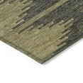 thumbnail image 5 of HomeRoots 580046 9 x 12 ft. Abstract Washable Indoor & Outdoor Rectangle Area Rug, Dark Gray & Gold, 5 of 5