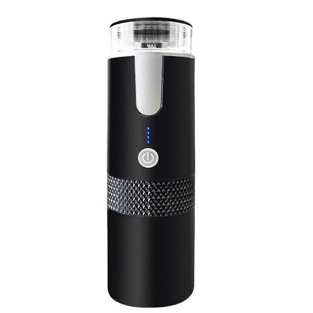 Portable Coffee Machine for Camping, 15BAR Pump Pressure Espresso Maker Non-Heating Version, Rechargeable Battery for K Cup Capsules & Ground Coffee