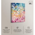 thumbnail image 2 of Joyful Rainfall I Canvas Modern Color Abstract by Art Remedy, Gallery Wrapped, 36" x 54", 2 of 7
