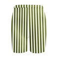 thumbnail image 5 of Lenpel Biker Shorts for Women Soft Striped High Waisted Stretch Workout Yoga Shorts Athletic Running Shorts, 5 of 5