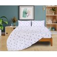 thumbnail image 3 of RUVANTI Flannel Sheets Queen Size - 100% Cotton Brushed Flannel Bed Sheet Sets - Deep Pockets 16 Inches (fits up to 18") - All Seasons Breathable & Super Soft - Warm & Cozy - 4 Pcs - Folk Tales, 3 of 10
