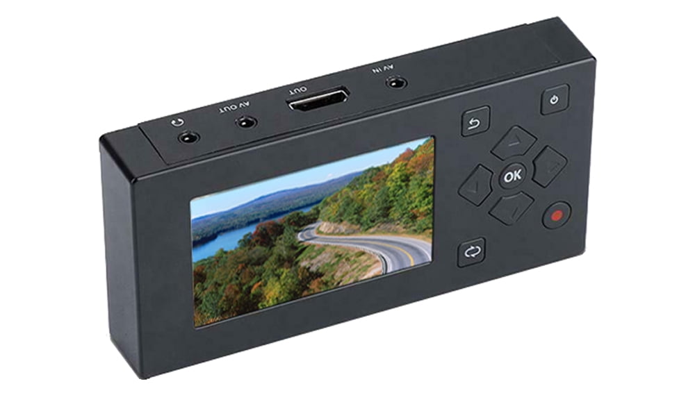 Portable Digital Video Audio Recorder Player With Micro SD Input + RCA