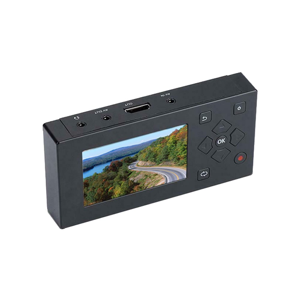 Portable Digital Video Audio Recorder Player With Micro SD Input + RCA