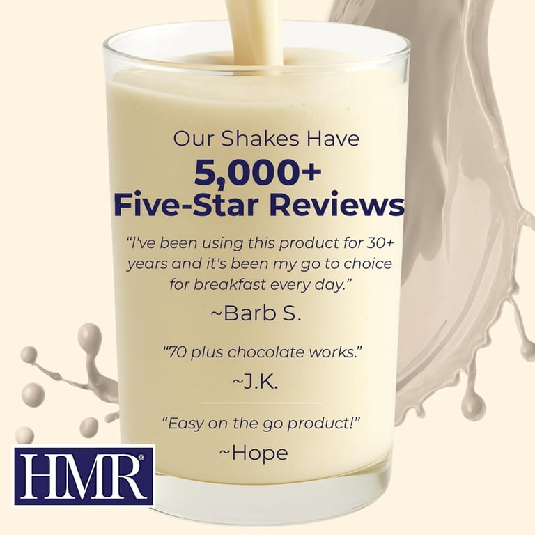 HMR 70 Plus Vanilla Meal Replacement Powder, Lactose Free, 15g