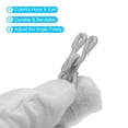 thumbnail image 4 of Sewing Hooks and Eye, 30pack Polyester Covered Hooks and Eyes Closure for Clothing(Light Gray, 23mm Length), 4 of 6