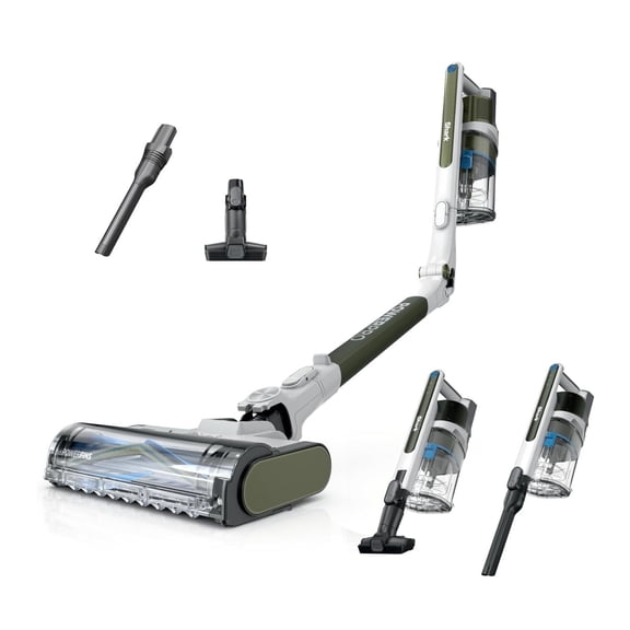 Shark PowerPro Flex Pet Plus Cordless Vacuum with FloorDetect Technology and MultiFLEX Wand for Carpets & Hard Floors (Olive)