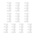 thumbnail image 1 of EeaseCA 10Pcs Loose Leaf Binders Scrapbook Book Clips Four-hole Segmented Binders for Office, 1 of 8