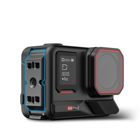 Vertical Shooting Battery Cover For Insta360 Ace Pro 2, Aluminum Alloy Quick Release Mount Battery Side Cover Camera Accessories