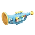 thumbnail image 1 of Juguete ños instrumento Musical trompeta/saxofón/ con teclas Trompeta Azul Sunnimix trompeta de simulación para niños, 1 of 7