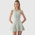 thumbnail image 4 of Women's Racerback Flowy Athletic Dress - X Large, Off White, 4 of 7