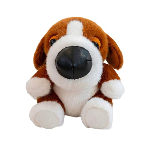 Large Head Puppy Plush Toy, Cute Big Eyed Dog Stuffed Animal, Soft Companion Doll for Relaxation, Decorative Pet Plushie, Home Office Sofa Decoration Ornament