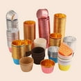 thumbnail image 6 of Joernso 50Pcs Cake Liners Disposable Heat Resistant Paper Thickened Cupcake Wrappers Decor for Home, 6 of 8