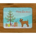 thumbnail image 4 of Brussels Griffon Christmas Tree Machine Washable Memory Foam Mat, 4 of 4