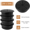 thumbnail image 4 of 5PCS Cable Hole Cover Desk Plastic Eyelet Enclosed Desk Eyelet Black Desk Eyelet Plastic Cable Hole Cover Desk Cable Hole, 4 of 5