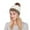 White, variant on Knit Pom Poms Lined Rolled Leopard Print Hat with Warm Earflaps White
