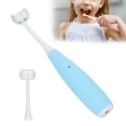 thumbnail image 1 of Kid Electric Rechargeable Toothbrush,waterproof  Silicone 5 Gears High-frequency Sound Waves Rechargeable Oral Care Tool, 1 of 8