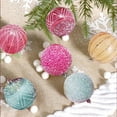 thumbnail image 4 of BKER Clear Glitter Hanging Shatterproof Baubles For Home, 4 of 6