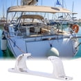 thumbnail image 4 of Deck Rope Cleat, Oxidation Resistance Boat Cleat Silver  For Ship Yacht, 4 of 8