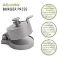 thumbnail image 2 of Cuisinart Presse à Burger Réglable CABP-300, Prépare des Galettes de 1/4 Lb à 3/4 Lb, 2 of 7