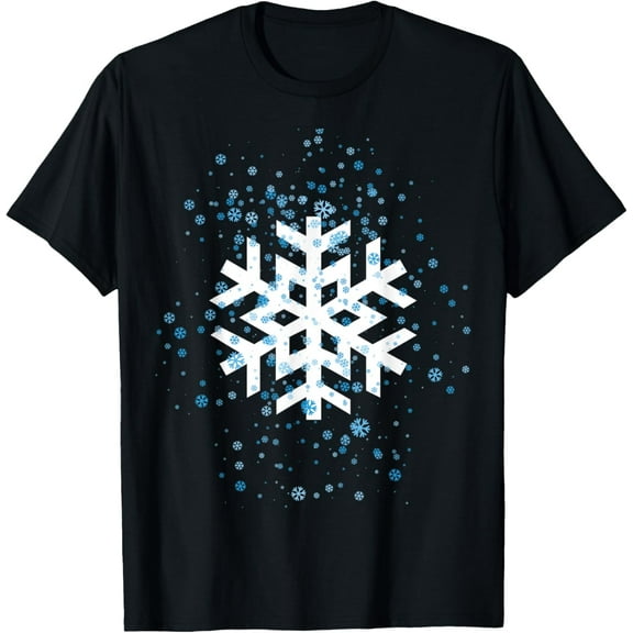 Snowflake for Women T-Shirt100% pure cotton short-sleeved shirt for both men and women