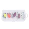 thumbnail image 2 of Señuelos de metal Fugacal 10 piezas Cómodos de usar para pesca, 2 of 8
