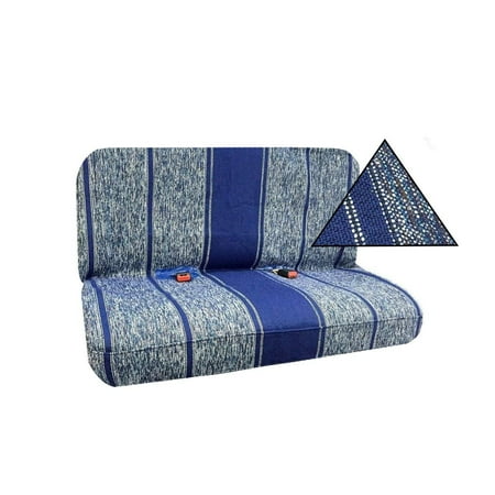 Saddle Blanket Bench Seat Cover Baja Woven Design Universal Fit