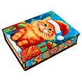 thumbnail image 1 of Caja Almacenamiento Arte Diamantes Organizador Pintura Bordado Contenedores Campana Navidad Gato para Organizar Accesorios Semillas Imitación, 1 of 9
