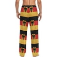 thumbnail image 2 of HPINK-T Germany Flag Men's Pajama Pants Sleepwear Lounge Pajama Bottoms with Pockets, S M L XL XXL, 2 of 13
