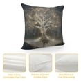 thumbnail image 4 of Orinice Fantasy Art Graphic Decorative Cushion Throw Pillow Cover for Home Couch Living Room Bed Sofa Aesthetic Decor Square 1PC 22x22in, 4 of 5