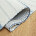 thumbnail image 5 of SAFAVIEH Metro Bruno Striped Runner Rug, Blue/Ivory, 2'3" x 8', 5 of 9