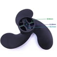 thumbnail image 4 of Black Boat Outboard Propeller Replacement For Tohatsu/Nissan2.5/Mercury 3.5HP, 4 of 7