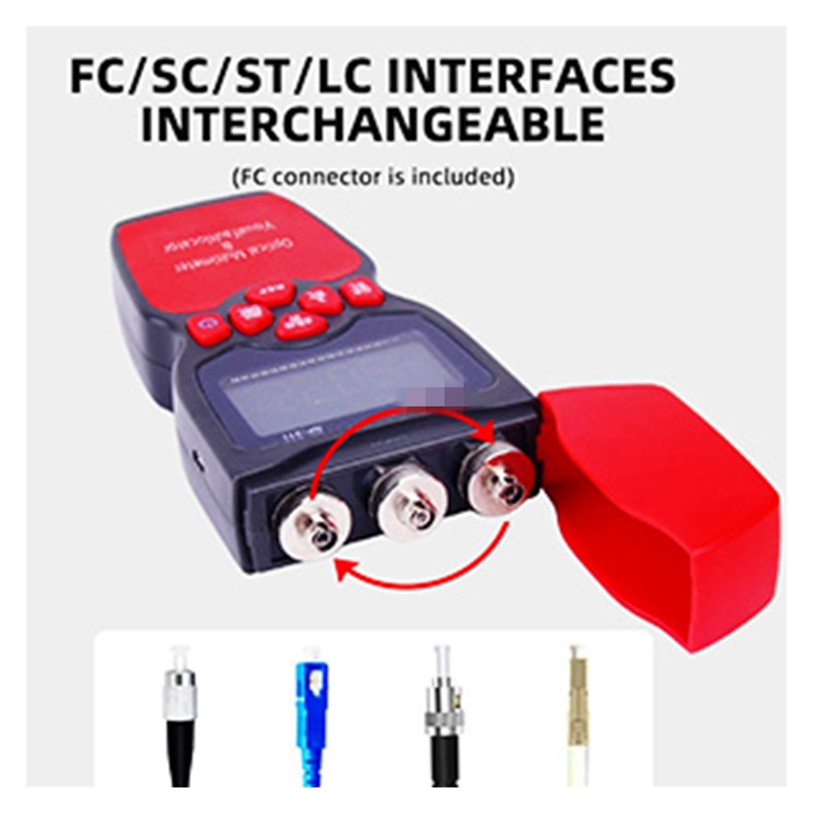 3-in-1 Optical Multimeter Optical Fiber Tester Optical Power Meter Tester Visual Fault Locator ,Fast Responses