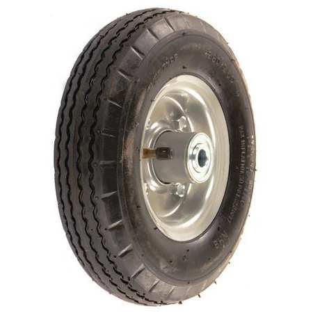 Pneumatic Wheel, 8 In, 220 lb ZORO SELECT