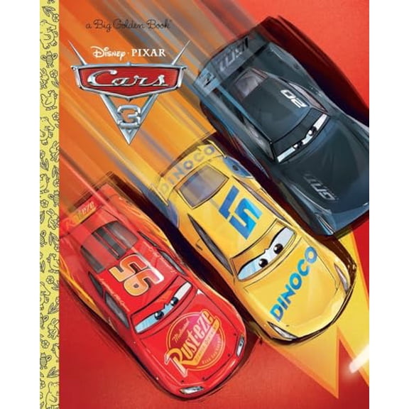 Pre-Owned Cars 3 Big Golden Book (Disney/Pixar Cars 3) (Hardcover) 073643674X 9780736436748