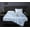 Baby Blue, variant on Revdomfly Queen Size Gold Satin Sheet Set - 4 Pcs Luxury Silky Soft, Moisture Wicking, Deep Pocket, Cool & Dry All Night