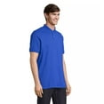 thumbnail image 3 of SOLS  Adult Pacific Pique Twin Needle Stitch Polo Shirt, 3 of 4