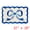 Blue, variant on Unique Bargains Aesthetic Bathroom Rug Soft Absorbent Non Slip Bath Mat Blue 32" x 20"