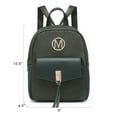 thumbnail image 3 of MKP Women Nylon Mini Backpack Handbags Lightweight Anti-theft Travel Waterproof Shoulder Purse, 3 of 6