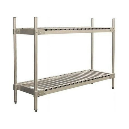 

Prairie View 2 Tier Keg Shelving Aluminum Units - 20 x 39.75 in.