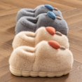 thumbnail image 4 of XIMIN Women's Mushroom Cute Cotton Slippers Lightweight Memory Foam Cartoon Fuzzy Plush Slippers Winter Warm Home Slippers Indoor Outdoor Shoes, 4 of 8