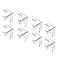 thumbnail image 1 of Cateissary Protector de seguridad para bebés Cubierta de esquina de transparente Protector de cojín Cubiertas para muebles de jardín L 8 Piezas, 1 of 6