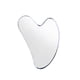 thumbnail image 1 of Soidarity Masajeador facial Cara Cuello Forma de corazón Arrugas Aliviar la tabla de raspado Cuidado inoxidable Metal Gua Sha Tools SPA Beauty Set Tratamientos faciales Soidarity CE014735-01, 1 of 6
