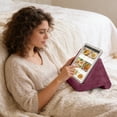 thumbnail image 2 of Sentmoon Back Support Pillow Reading Pillow Tablet Phone Stand Pillow Multi Angle Pillow Reading Pillow Pillows Pad Suitable for Beds Sofas and Other Home Situations, 2 of 7