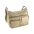 thumbnail image 2 of Women's Leather Organizer Purse Shoulder Bag Multiple Pockets Cross Body Handbag, 2 of 7