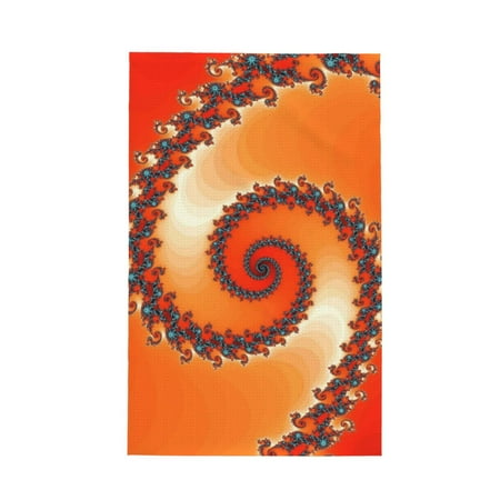 

Matuu Orange Rotating for Waffle Kitchen Towel Dish Towels Hand Towels for Kitchen 16 X 26 Inches