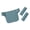 dark green, variant on Baby Waist Stool Drool Bib SoftCotton Teething Pad Infants Saliva Towel Multifunction Baby Strap