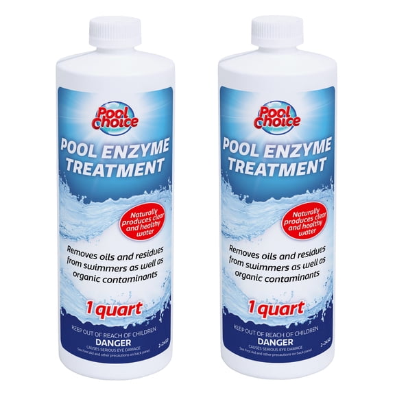 Pool Choice Pool Enzyme Treatment - 2 Quarts