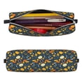 thumbnail image 2 of Sikiie Pumpkins And Sunflowers2 Leather Pencil Case, Makeup Pouch, Zipper Pouch for Daily Essentials, Storage Organizer, Cosmetics and Stationary Bag, 2 of 7